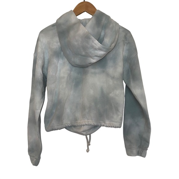 Abercrombie Fitch Tie Dye Cropped Hoodie Sweatshirt Soft A&F Collection XS - Picture 5 of 6